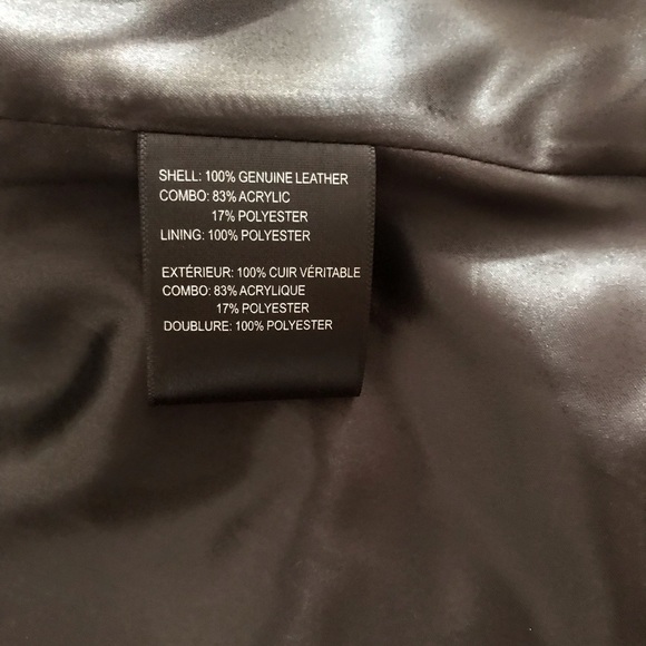 Laundry by Shelli Segal black leather jacket - Picture 8 of 8